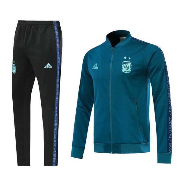 Trainingsanzug Argentinien 2019 Blau Fussballtrikots Günstig